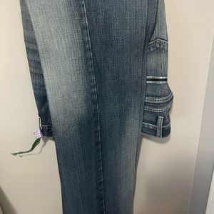 Mens cinch white label size 35x40